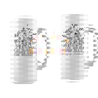 Blessed To Be Called Mom And Nanie Cute Flowers Coffee Mug | Mazezy