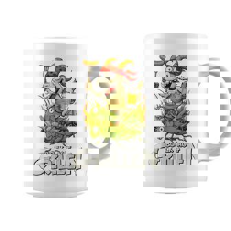 Bock Auf Grillen おもしろバーベキューアクセサリー ヤギ付きバーベキュー コーヒーマグ - Kawaiitshirt