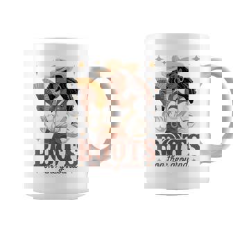 Boots On The Ground Cowgirl Junenth African American Coffee Mug - Monsterry