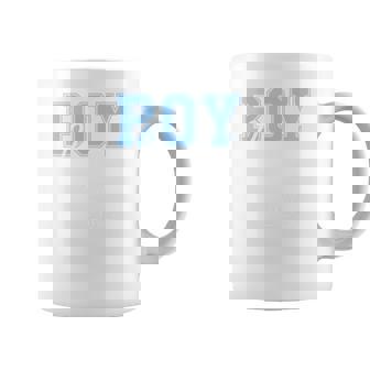 Boy Dad Est 2025 Baby Reveal New Boy Daddy First Fathers Day Coffee Mug - Monsterry