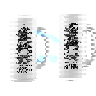 Boy Mom Messy Bun Camouflage Mother's Day 2025 Boy Mom Coffee Mug - Thegiftio UK
