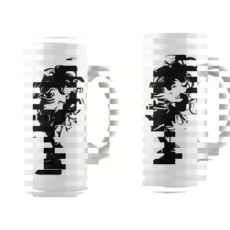 Bride Of Frankenstein Silhouette Halloween Costume Coffee Mug - Thegiftio