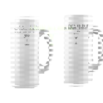 A Bride In A Tiny Bit Bride Cocktail Martini Bachelorette Coffee Mug - Monsterry