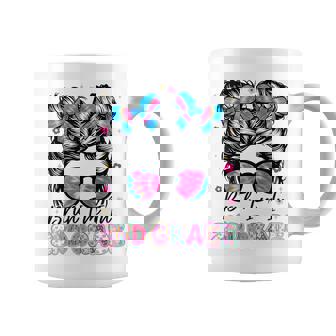 Bruh Im In 2Nd Grade Messy Bun First Day Of School Girls Coffee Mug - Thegiftio UK