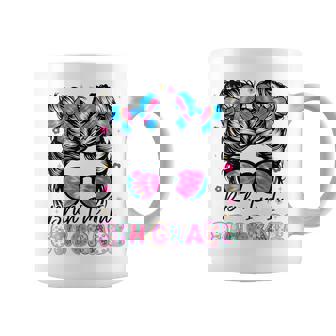 Bruh Im In 5Th Grade Messy Bun First Day Of School Girls Coffee Mug - Thegiftio