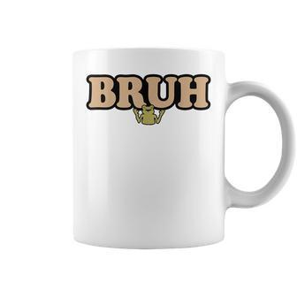 Bruh Frog Meme Bruh Frog Boys Girls Coffee Mug - Thegiftio UK