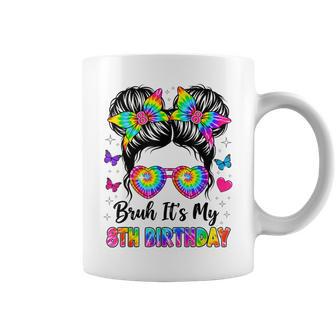 Bruh It's My 8Th Birthday 8 Years Old Girl Birthday Coffee Mug - Thegiftio