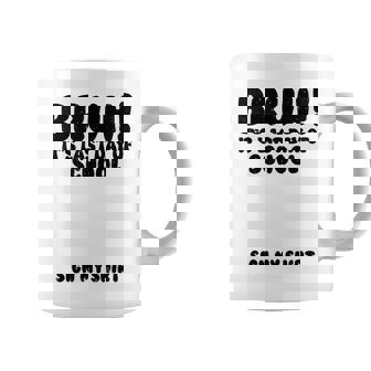 Bruh It's Last Day Of School Sign My Student Signature Coffee Mug - Monsterry