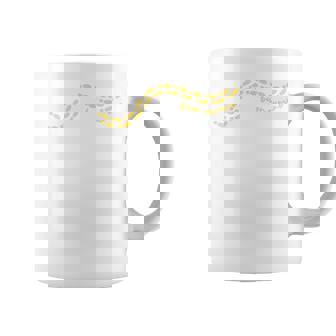 Buen Caminoaludo Huellas Minimalistas Taza de café - Regaloses