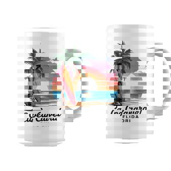 Cabo Cañaveral Florida Retrointage Taza de café - Regaloses