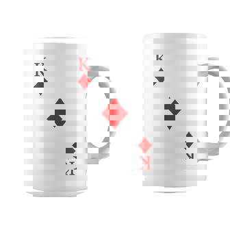 Carte À Jouer Carreau Roi Carnaval Costume Poker Tasse - Cadeauxyz