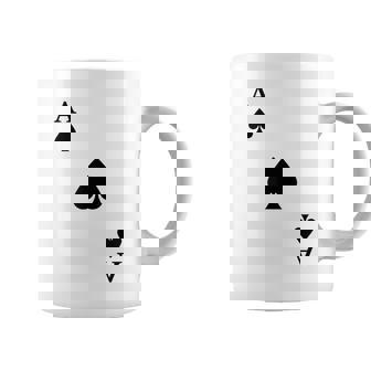 Carte À Jouer As Pique Carnaval Costume Poker Tasse - Cadeauxyz