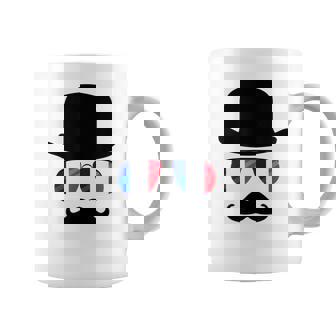 Chapeau De France Lunettes De Soleil Motif Moustache Tasse - Cadeauxyz