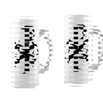 Chi Rho クリスチャン ゴッド アルファ オメガ イエスキリスト キリスト教 コーヒーマグ - Kawaiitshirt