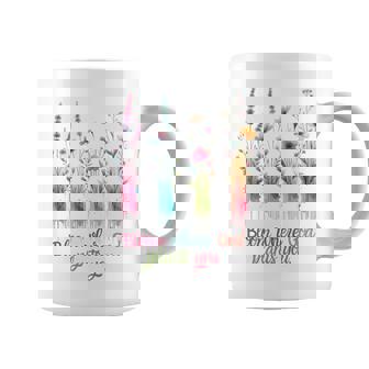 Christian Wildflowers Brushstroke Bloom Where God Plants You Coffee Mug | Mazezy