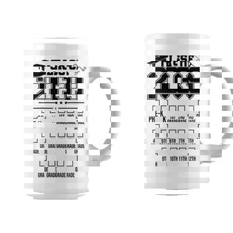 Class Of 2039 Checklist Pre-K 12Th Grade Graduation 2039 Coffee Mug - Thegiftio