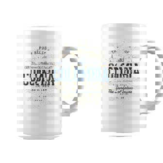 Colombia レトロなスタイルのヴィンテージコロンビア コーヒーマグ - Kawaiitshirt