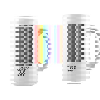Colors Of Love Lgbt Flag Pride Month トランスジェンダー レインボーtシャツ コーヒーマグ - Kawaiitshirt