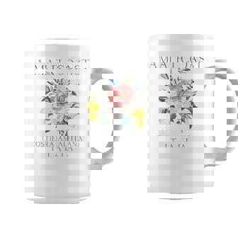 Côte Amalfitaine Citrons Et Fleurs Amalfi Italie Tasse - Cadeauxyz