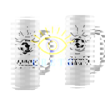 Crète Grèce Avec Le Mauvais Œil – Leymbole Grec De La Protection Tasse - Cadeauxyz