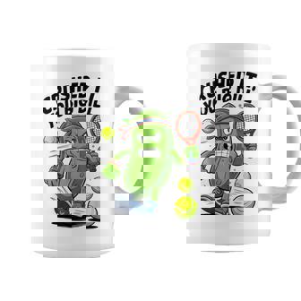 Crushed It You Big Dill Pickle Tennis コーヒーマグ - Kawaiitshirt
