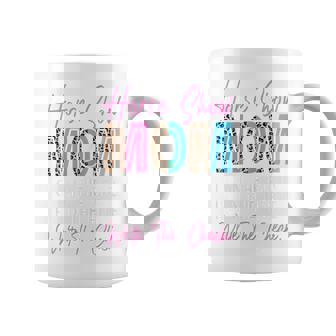 Cute Leopard Horse Show Mom Clean The Boots Hold The Horse Coffee Mug | Mazezy