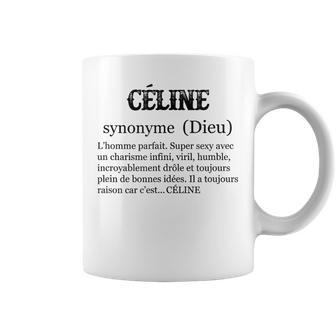 Céline ファーストネームの定義 コーヒーマグ - Kawaiitshirt