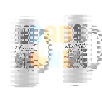 Dad Of Theweet One クッキーとミルク 1歳の誕生日パーティー コーヒーマグ - Kawaiitshirt