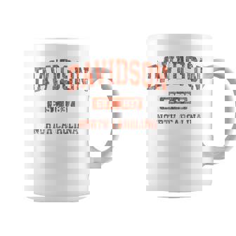 Davidson ノースカロライナ Nc ビンテージ アスレチック スポーツデザイン コーヒーマグ - Kawaiitshirt