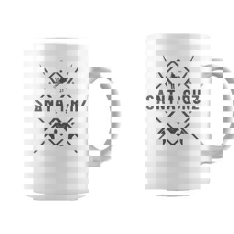 Deurf De Córcegaanta Cruz California Usa Cuello Taza de café - Regaloses
