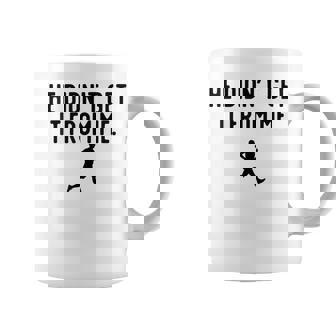 He Didn't Get It From Me Cross Country Mom Xc Mom Marathoner Coffee Mug | Seseable UK