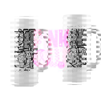 Dig For A Cure Volleyball Pink Out Breast Cancer Awareness Coffee Mug - Thegiftio
