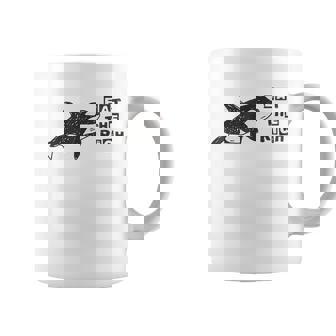 Divertida Y Linda Orca Ballena Come La Rica Gladys Orca Revolucionaria Taza de café - Regaloses