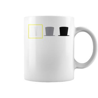 Divertido Hacker Deombrero Blanco De Ciberseguridad Taza de café - Regaloses