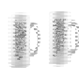 Dreamworks Dragons Night Fury Sketch Toothless Coffee Mug | Mazezy