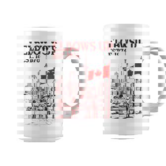 Elbows Up Canada Est 1867 カナダ国旗 カナダ地図 カナダ コーヒーマグ - Kawaiitshirt