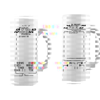 End Of The Year Autographs 2025 Last Day Of School Girls Coffee Mug | Mazezy
