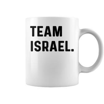 Équipe Israël Nom Nom De Famille Tasse - Cadeauxyz