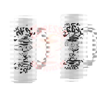 More Espresso Less Depresso Kaffee Becher Tassen - Geschenkecke