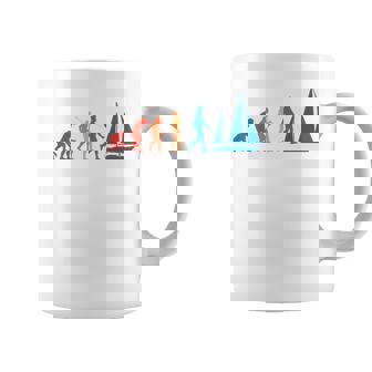 Evolution Graphic ヨット 船長 セーリング 海 ボート ヨット コーヒーマグ - Kawaiitshirt