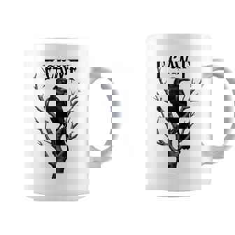 F-Caw-F Black Crow Bird Lovers Coffee Mug - Monsterry