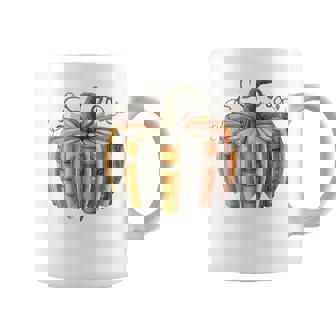 Fall Book Pumpkin Fall Librarians Bookworm Teachers Students Coffee Mug | Mazezy