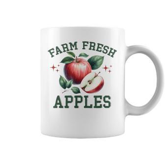 Farm Fresh Apples Orchard Classic Vintage Coffee Mug - Thegiftio UK