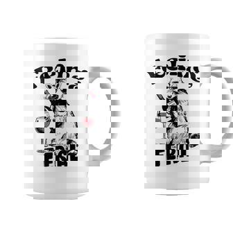 Feeling Feral アライグマ ミーム アルコール 飲酒 恋人 男性 女性 コーヒーマグ - Kawaiitshirt