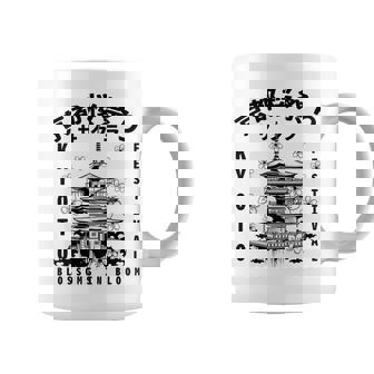 Festival Japonais Kanji En Fleurs De Cerisier De Kyoto Dos Artistique Tasse - Cadeauxyz