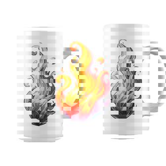 Fire Element Flameのグラフィックアート。あらゆる年齢の方に。 コーヒーマグ - Kawaiitshirt