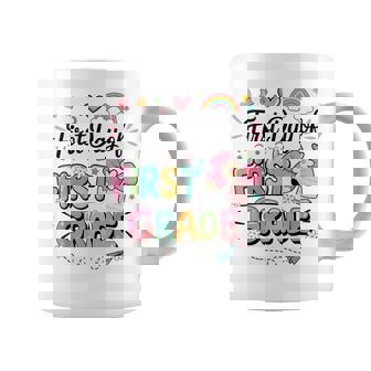 First Day Of First Grade Back To School Teacher Girls Coffee Mug | Mazezy