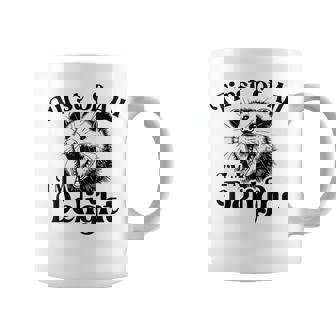 First Of All I'm A Delight Sarcastic Angry Opossum Possum Coffee Mug - Monsterry