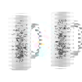 Floral Butterflies Democrat President Liberal Coffee Mug - Monsterry