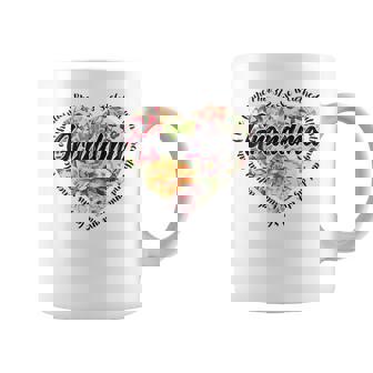 Floral Grandma Christian Bible Verse Coffee Mug | Mazezy